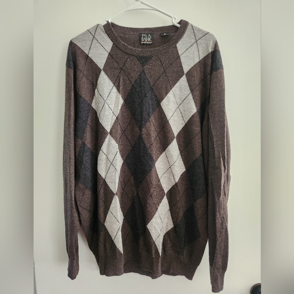 Jos. A. Bank Signature Collection 100% Merino Wool Sweater Men's XL - Picture 1 of 3